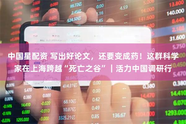 中国星配资 写出好论文，还要变成药！这群科学家在上海跨越“死亡之谷”｜活力中国调研行