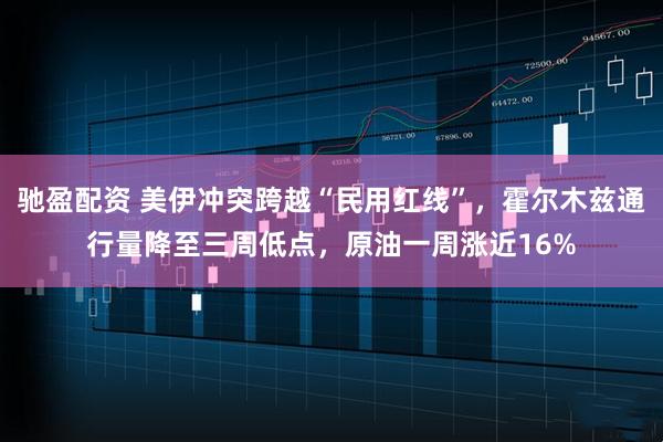 驰盈配资 美伊冲突跨越“民用红线”，霍尔木兹通行量降至三周低点，原油一周涨近16%